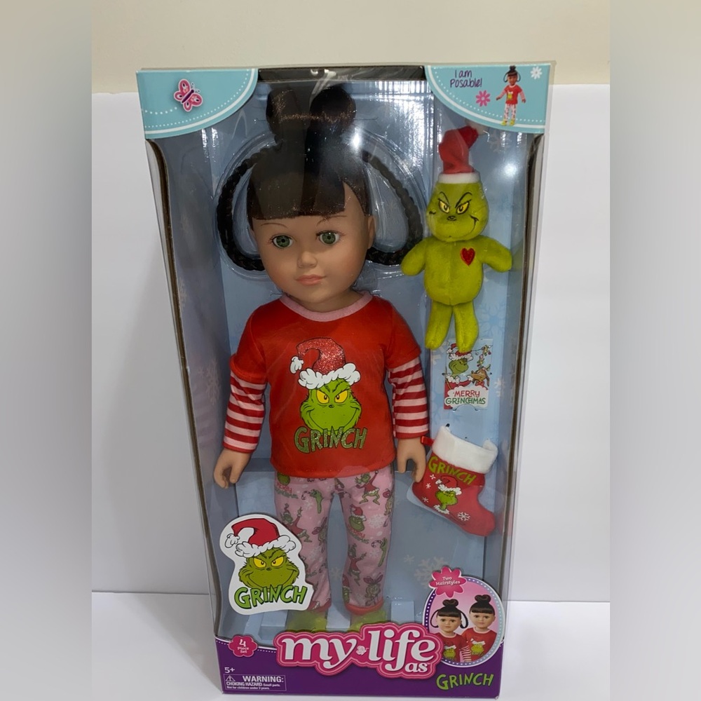 NEW My Life As Grinch Doll